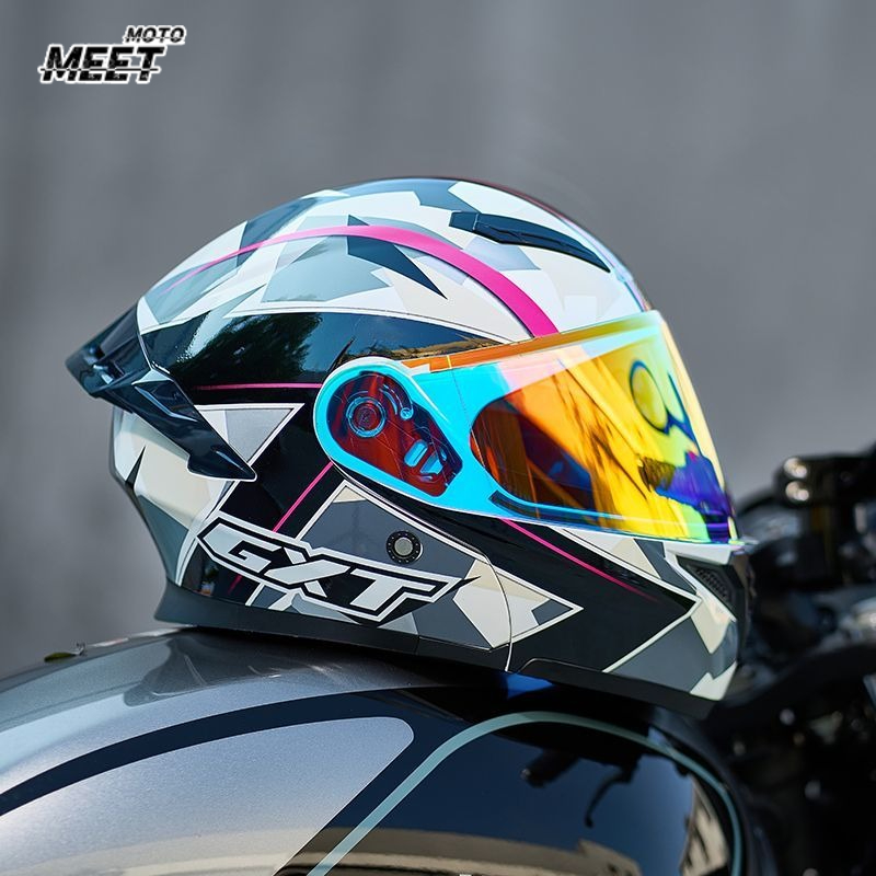 Full Face Motorcycle Helmet With Bluetooth - DOT Approved Full Face Helmets Crash