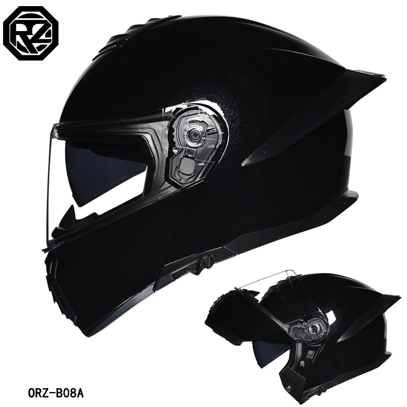 ORZ Motorcycle Helmet Dual Vis - đánh giá và giá Full Face Motorcycle Helmet With Bluetooth
