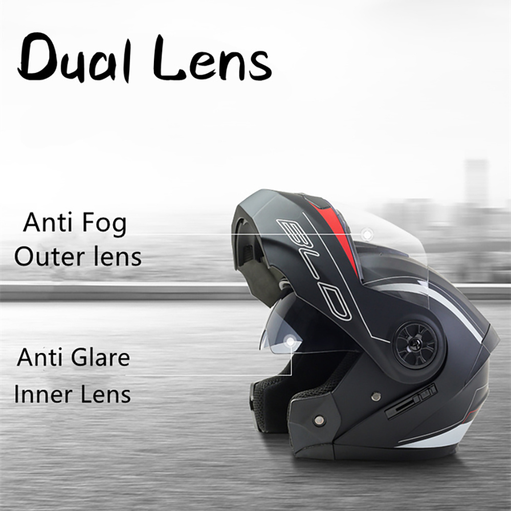 Modular Double Lens Motorcycle - đánh giá và giá Full Face Motorcycle Helmet With Bluetooth