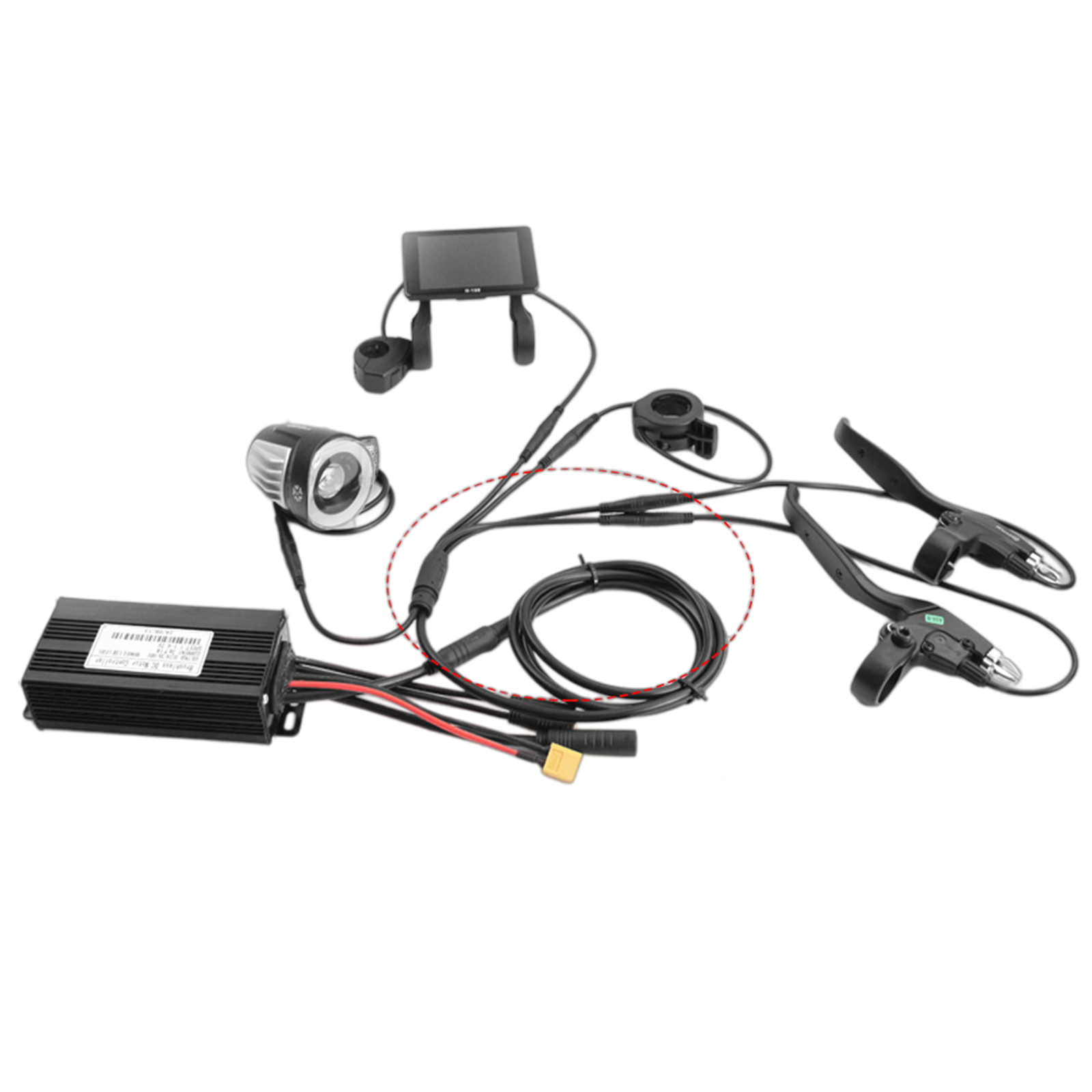 1T5 9-Pin Waterproof Ebike Thr - đánh giá và giá Scooter Parts